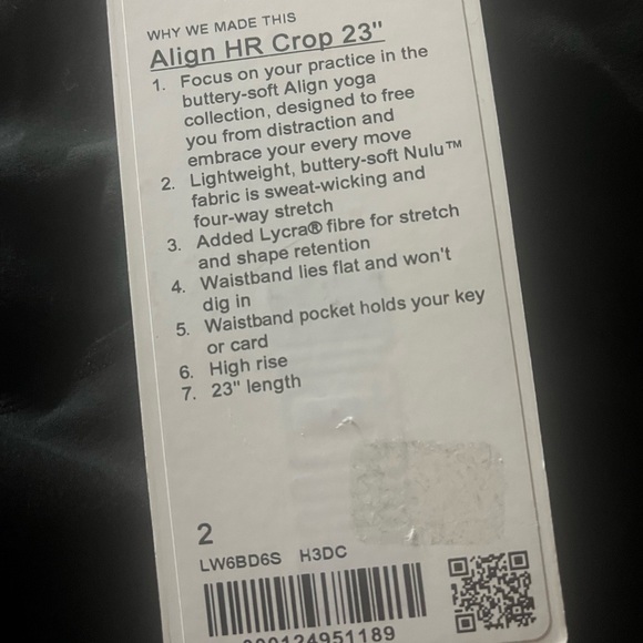 Lululemon Align Crop 23" - Picture 3 of 3